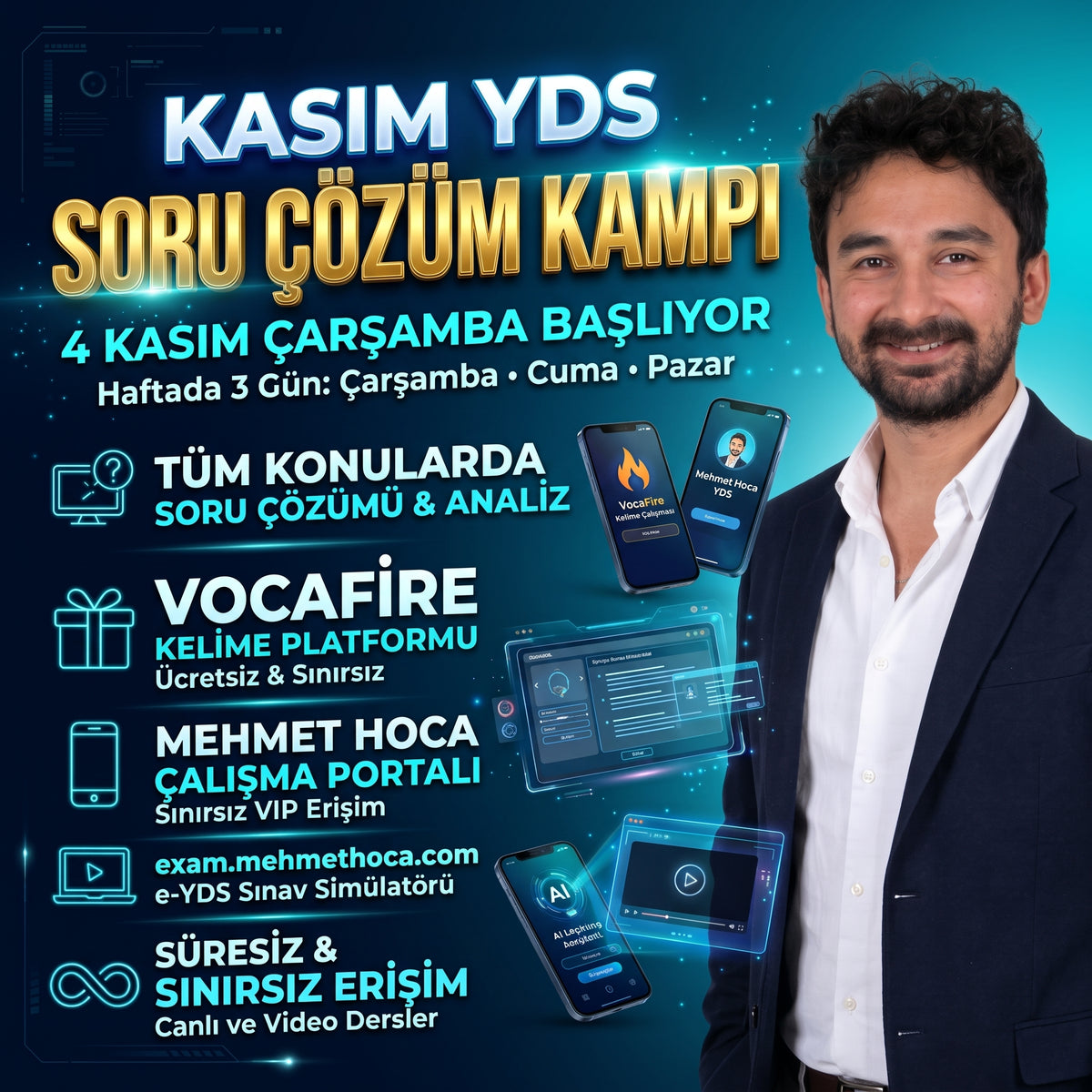 Türkiye'nin En Teknolojik Kasım Online Soru Çözüm Kampı