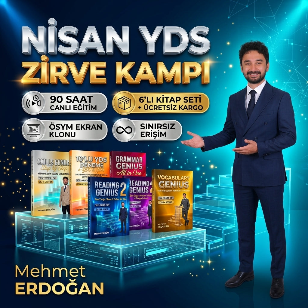 Türkiye'nin En Teknolojik Nisan Online YDS Kampı